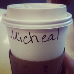 Nope, that's not my name. 